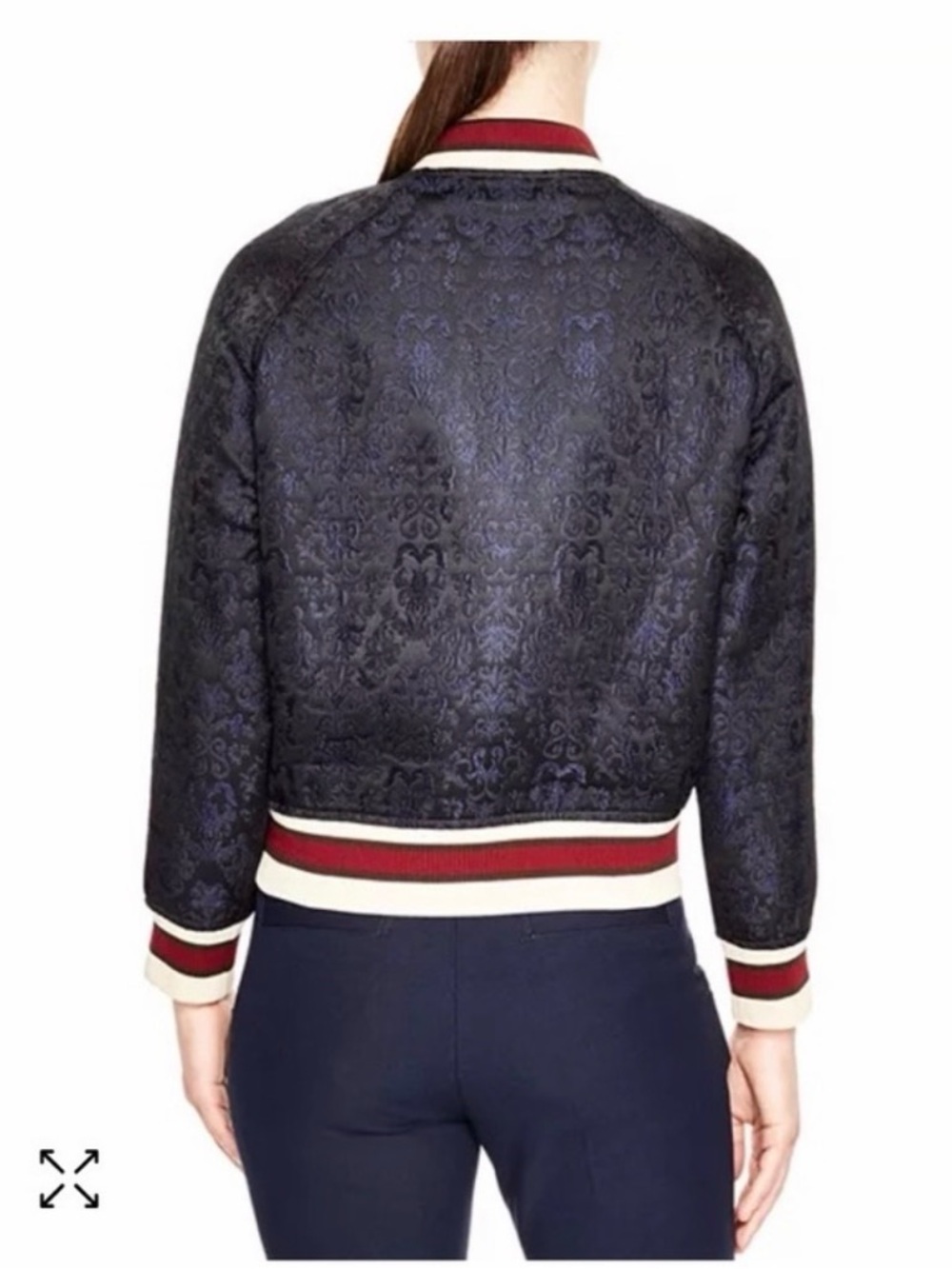 Sandro varsity jacket size 2 - Picture 2 of 12